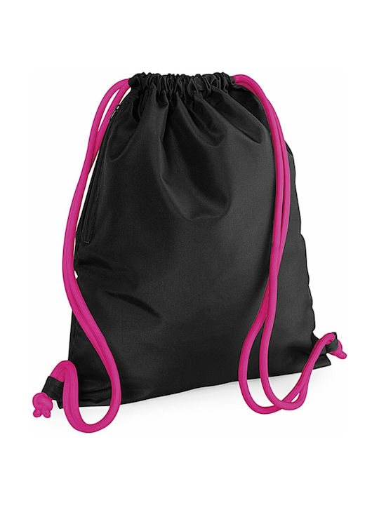 BagBase BG110 Τσάντα Πλάτης Γυμναστηρίου Μαύρη