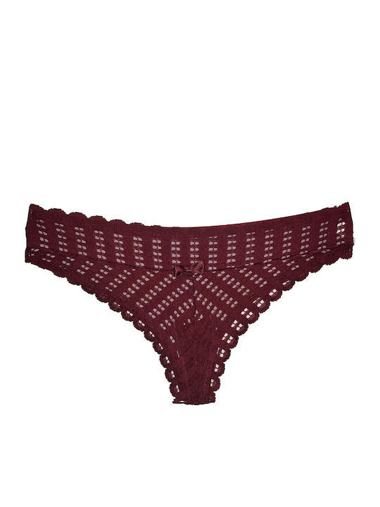 Papatya Ic Giyim Femeie Brazilia Burgundy