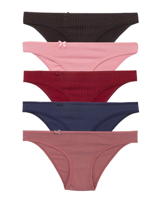 Βαμβακερά Femei Slip MultiPack