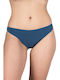 A.A UNDERWEAR Cotton Women's Brazil Seamless Blue