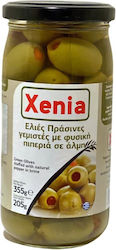 Xenia Ελιές Πράσινες Πιπεριά Βάζο 355gr