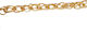 Kostibas Fashion Metallic Chain for Jewelry Golden