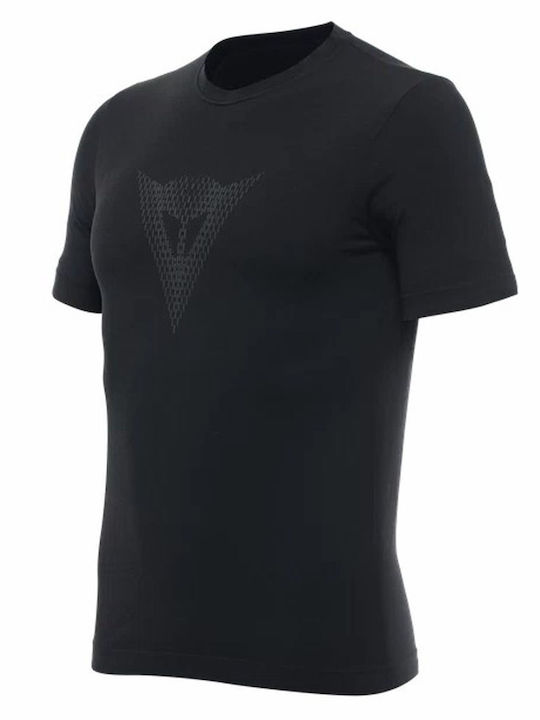 Dainese Ανδρικό Αθλητικό T-shirt Κοντομάνικο Μαύρο