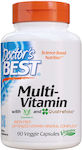 Doctor's Best Multi-Vitamin Витамин 90 вегетариански капсули