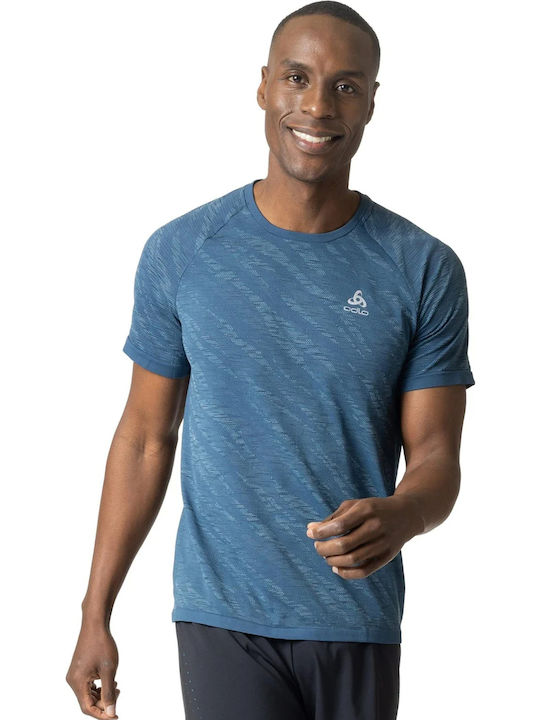 Αθλητικό T-shirt Μπλε