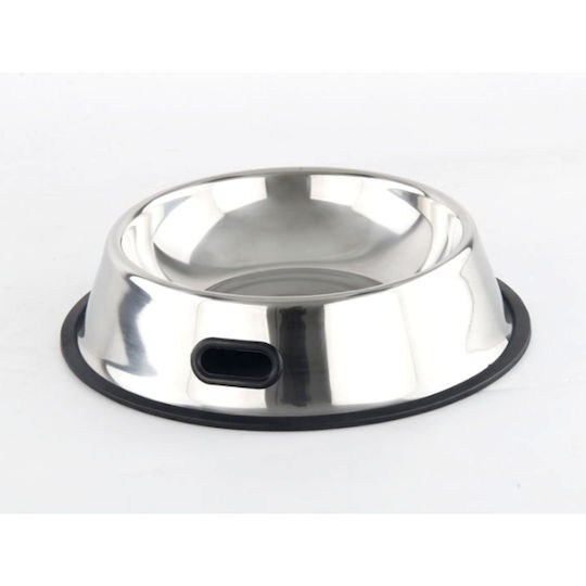 Animal Stainless Steel Bowl Food & Water for Dog & Cat 1.6lt in Silver Color