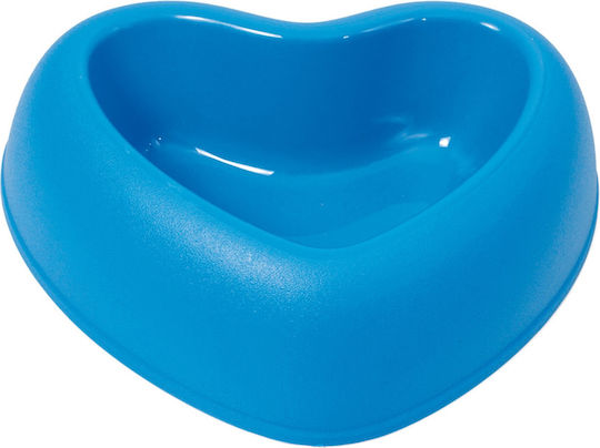 Georplast Kunststoff Schalen Futter & Wasser für Hund & Katze 800ml in Blau Farbe