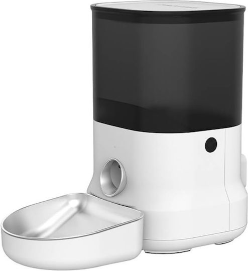 Dogness Feeder Αυτόματo Μπολ Σιλικόνης Φαγητού & Νερού για Σκύλο & Γάτα με Βάση 4lt 32.2cm σε Λευκό Χρώμα