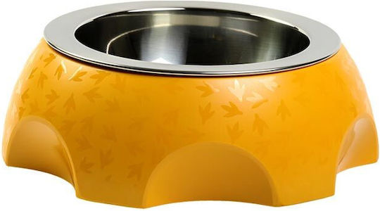 Kiwi Walker Cheese Kunststoff Schalen Futter & Wasser für Hund & Katze 750ml in Orange Farbe