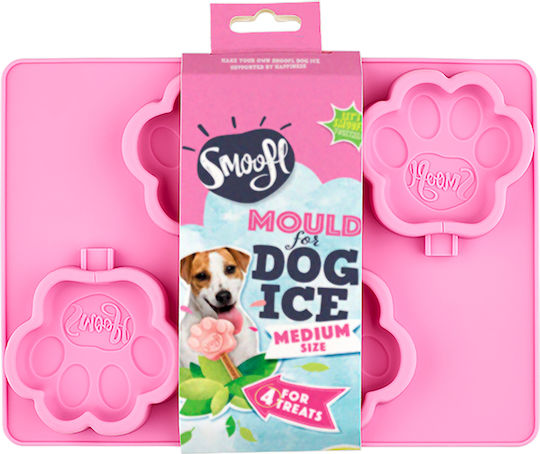 Smoofl Pastry Molds Silicone for Dog in Pink Color