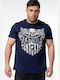 T-shirt Navy Μπλε