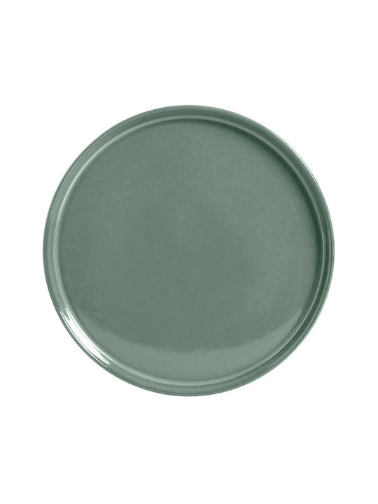 Plate Desert Ceramic Green