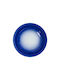Costa Verde Plate Shallow made of Porcelain Blue with Diameter 30cm 6pcs