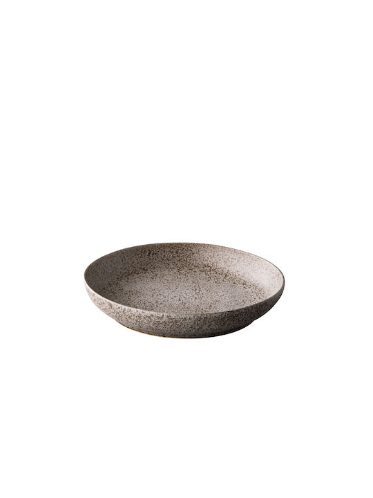 Stylepoint Πιάτο Ρηχό Κεραμικό Γκρι 26.5cm