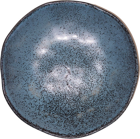 Horecabar Teller Untiefe Keramik Blau mit Durchmesser 21.5cm