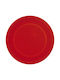 Excelsa Teller Untiefe Kunststoff Rot 23.5cm