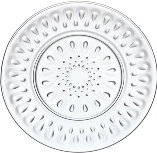 La Rochere Plate Shallow Glass Transparent with Diameter 26cm