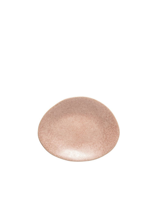 Costa Nova Livia Πιάτο Γλυκού Οβάλ Κεραμικό Μωβ 15.4x12cm