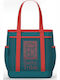 Salty Tribe Fabric Beach Bag Green