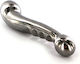 Kiotos Elegant Unrealistic Dildo Silver 17cm