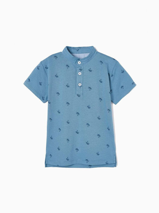 Zippy Kinderpolo Kurzarm Blau