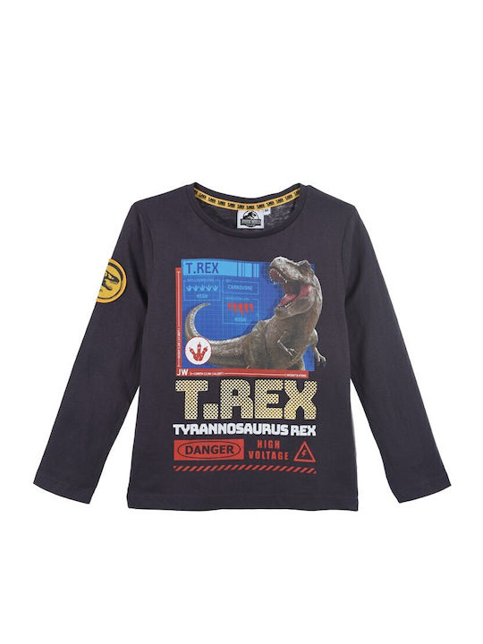 Kinderhemd Langarm Gray