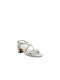 Laura Biagiotti Leather Women's Sandals White 8098-13-WHITE