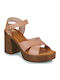 Tania Damen Sandalen Beigen
