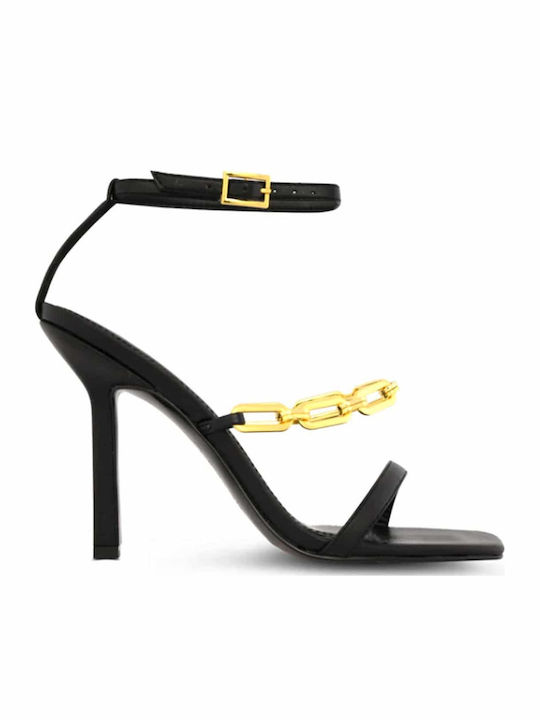 Arboga Leather Sandals Black