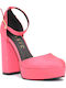 Fabric Sandals Fuchsia