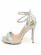 Sandalen Silber