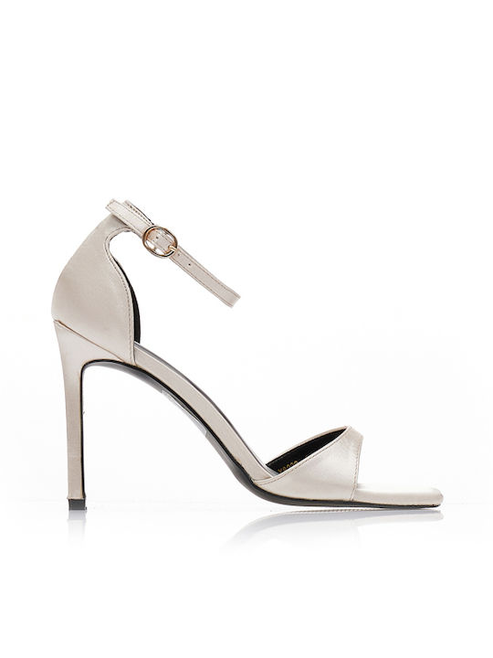 Tsoukalas Fabric Sandals Beige