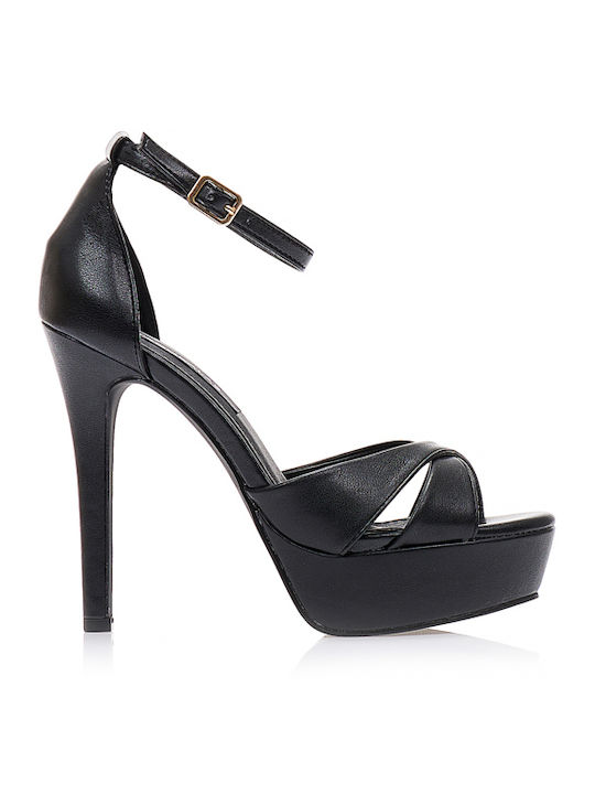 Tsoukalas Sandalen Schwarz