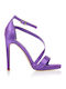 Fabric Sandals Purple