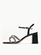 Leder Sandalen Schwarz