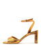 Leather Sandals Orange