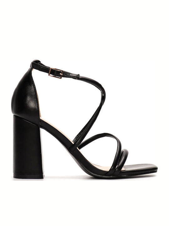 Diamantique Sandale Negre