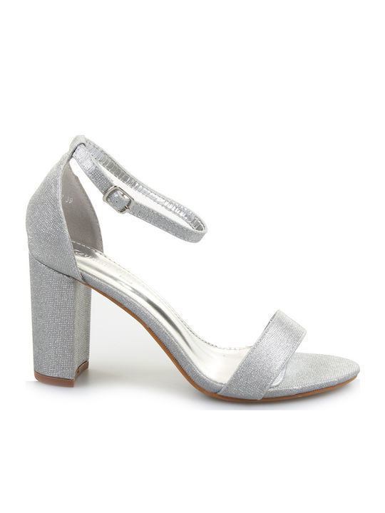 Fshoes Sandalen Silber