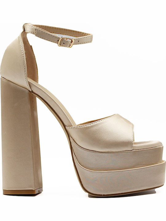 Mia Sandals Beige