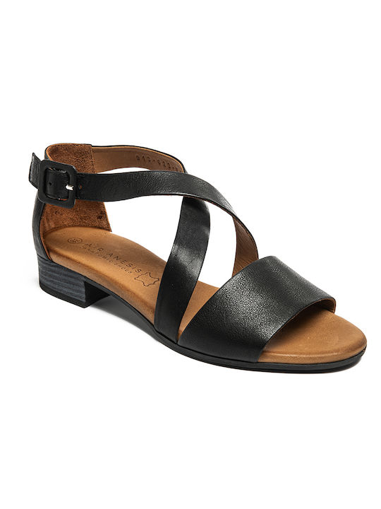 Air Anesis Leather Women's Sandals Black