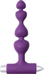 Lola Games Anal Beads with Vibration Purple