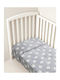 Prenatal Decke Kinderbett Vlies Gray 100x120cm