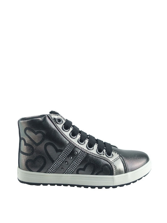 Meridian Kids Sneakers High Silver