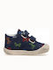 Kids Sneakers with Scratch Blue
