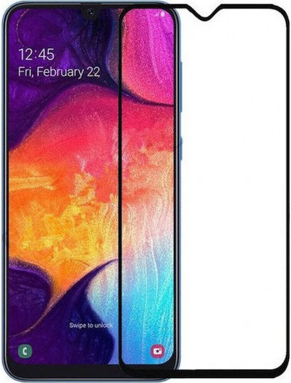 Box Full Face Tempered Glass Μαύρο (Galaxy Note 10 Lite)