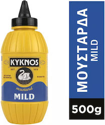 Kyknos Mild Mustard Plastic Bottle 500gr