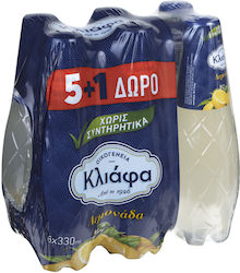 Kliafa Lemonade Glass Bottle 330ml (5+1 Gift)