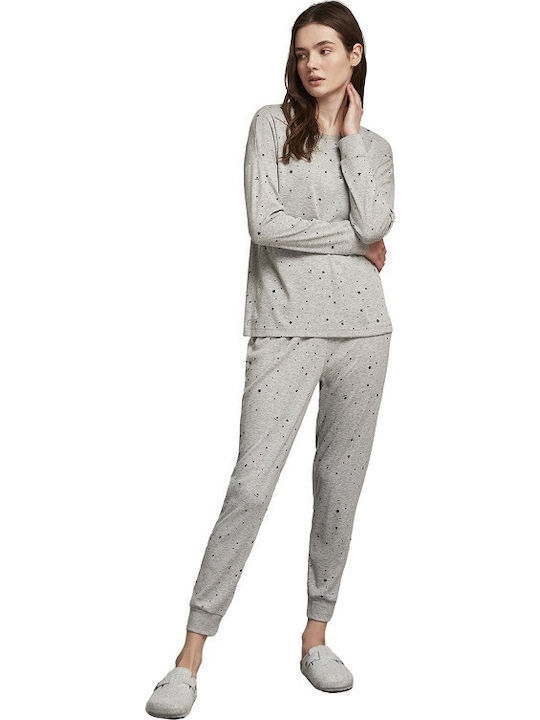 Catherine's Winter Women's Pyjama Set Gray