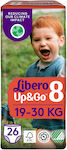 Libero Diaper Pants Up&Go Up & Go No. 8 for 19-30 kgkg 26pcs