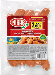 Νίκας Λουκάνικα Cocktail Party Χωρίς Γλουτένη 220gr